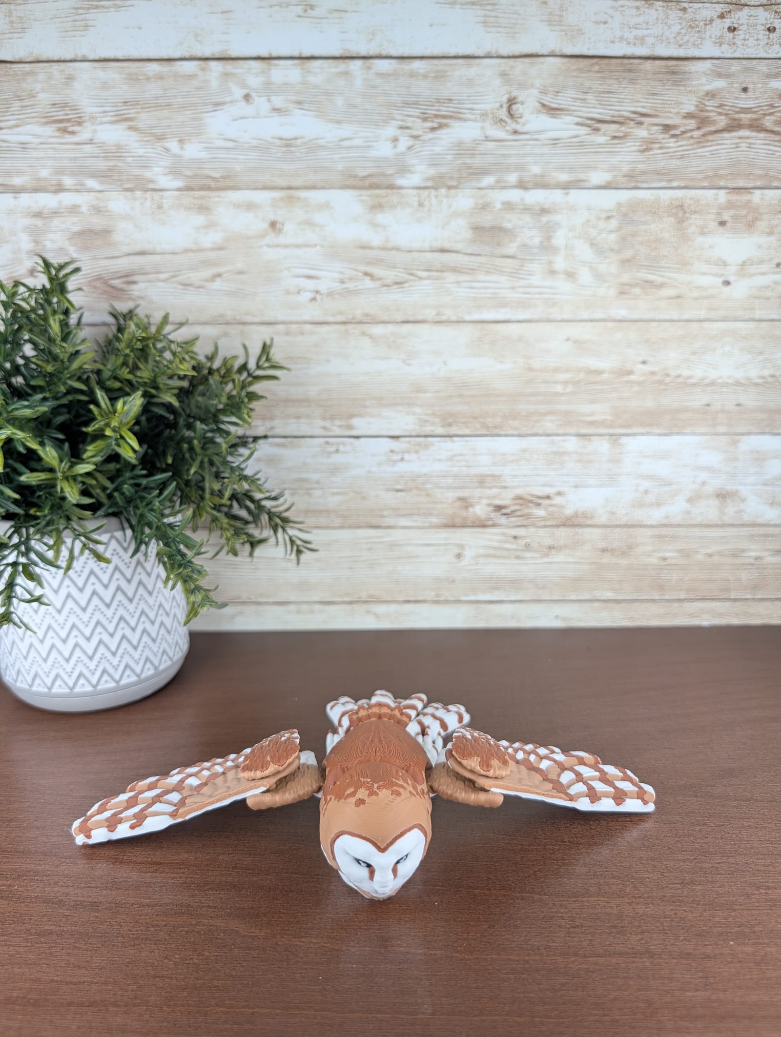 Articulated Barn Owl Toy