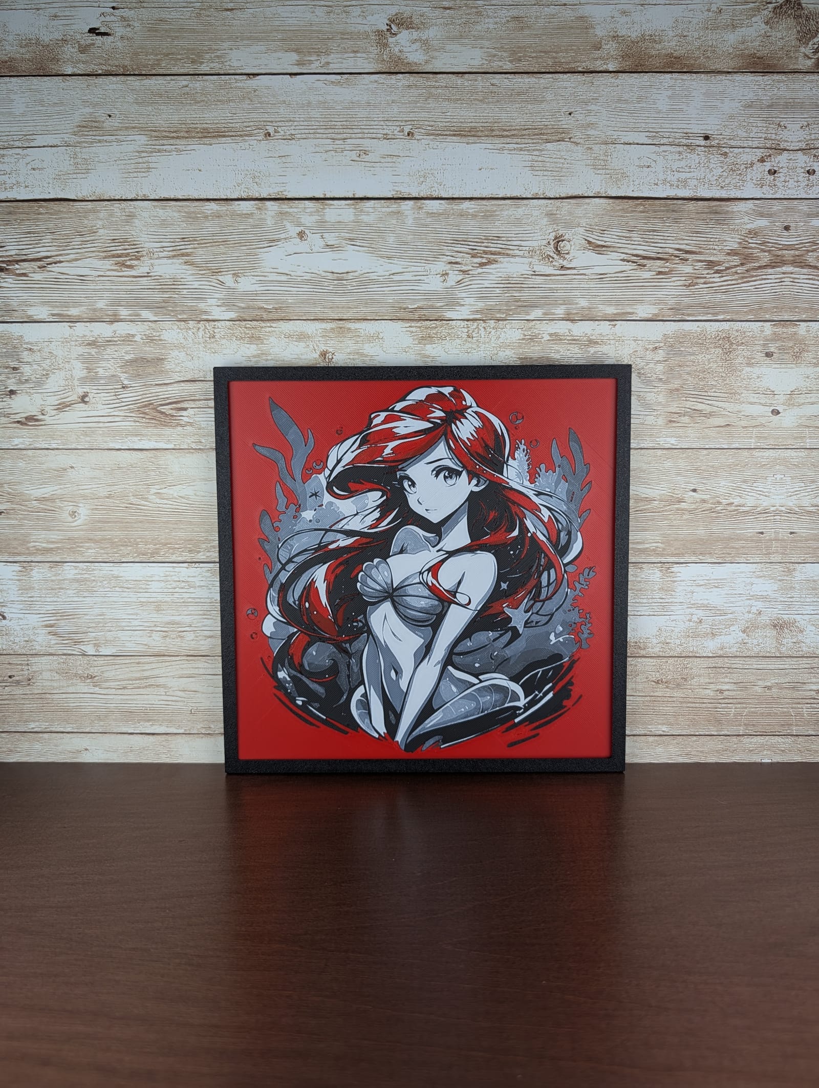 Ariel Disney Mermaid Portrait