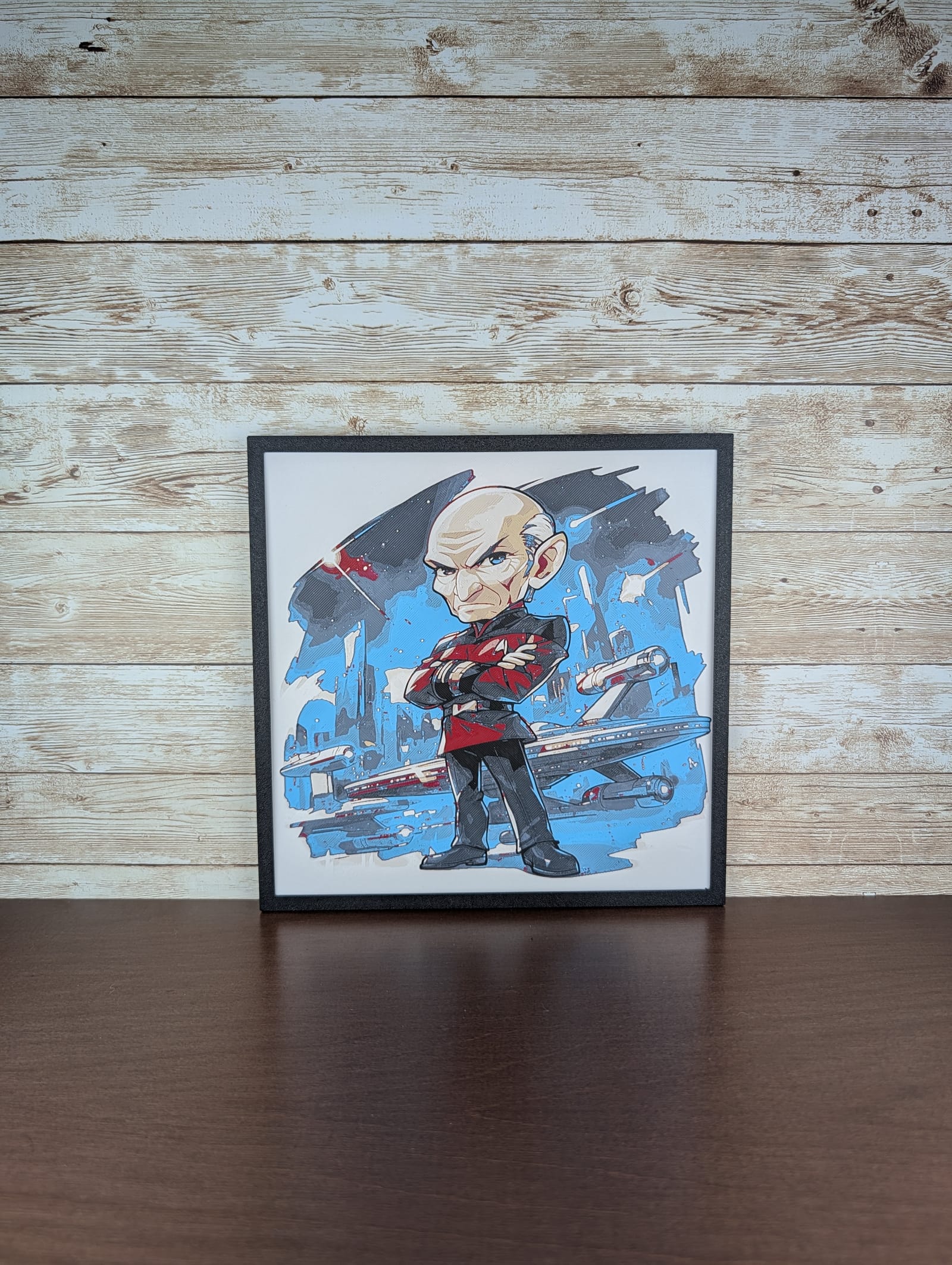 Captain Picard Starfleet Commander