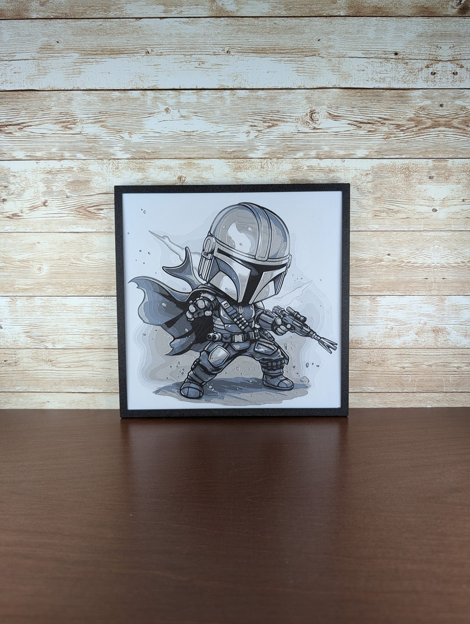 Chibi Mandalorian Warrior