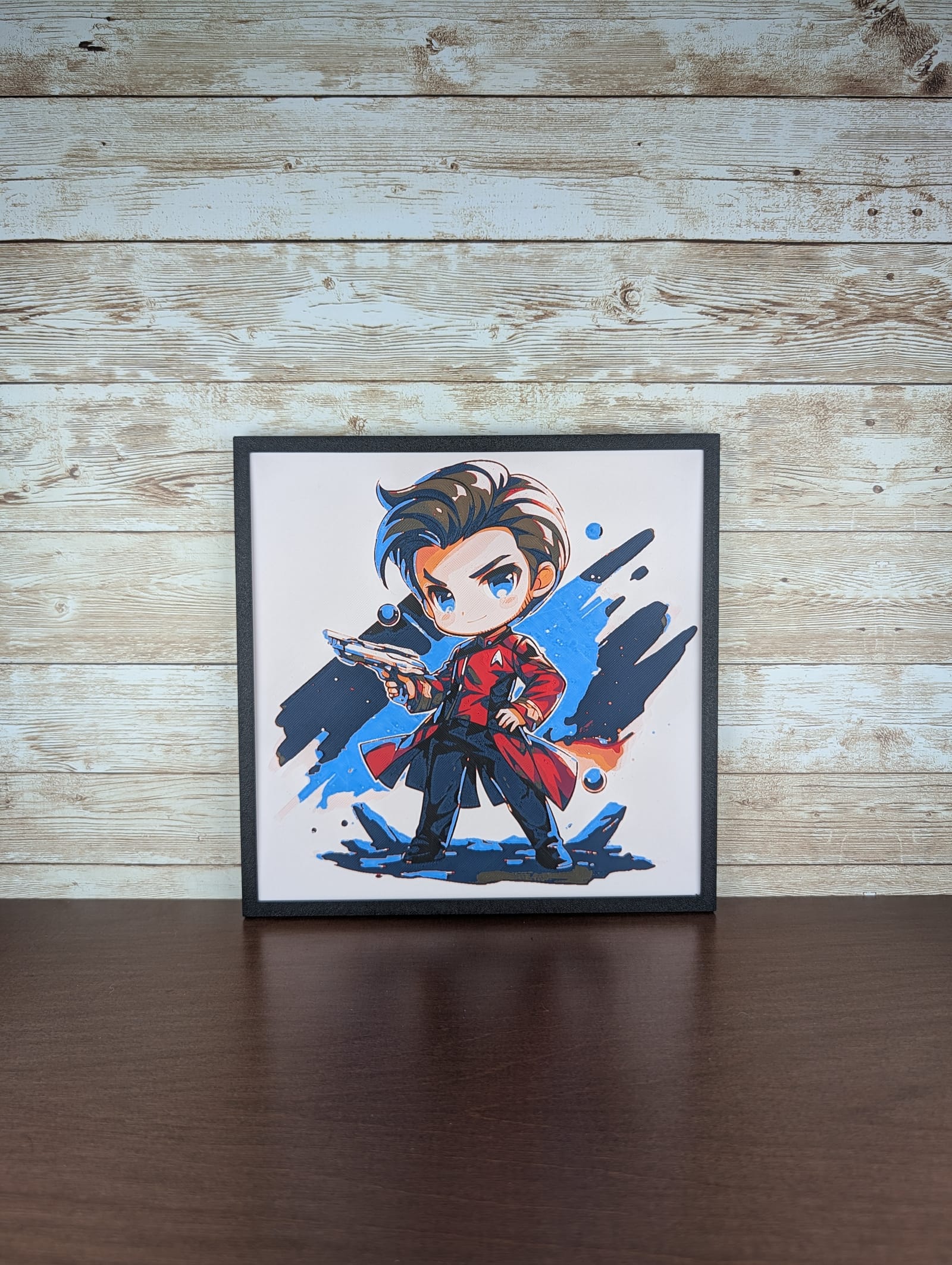 Chibi Starfleet Captain