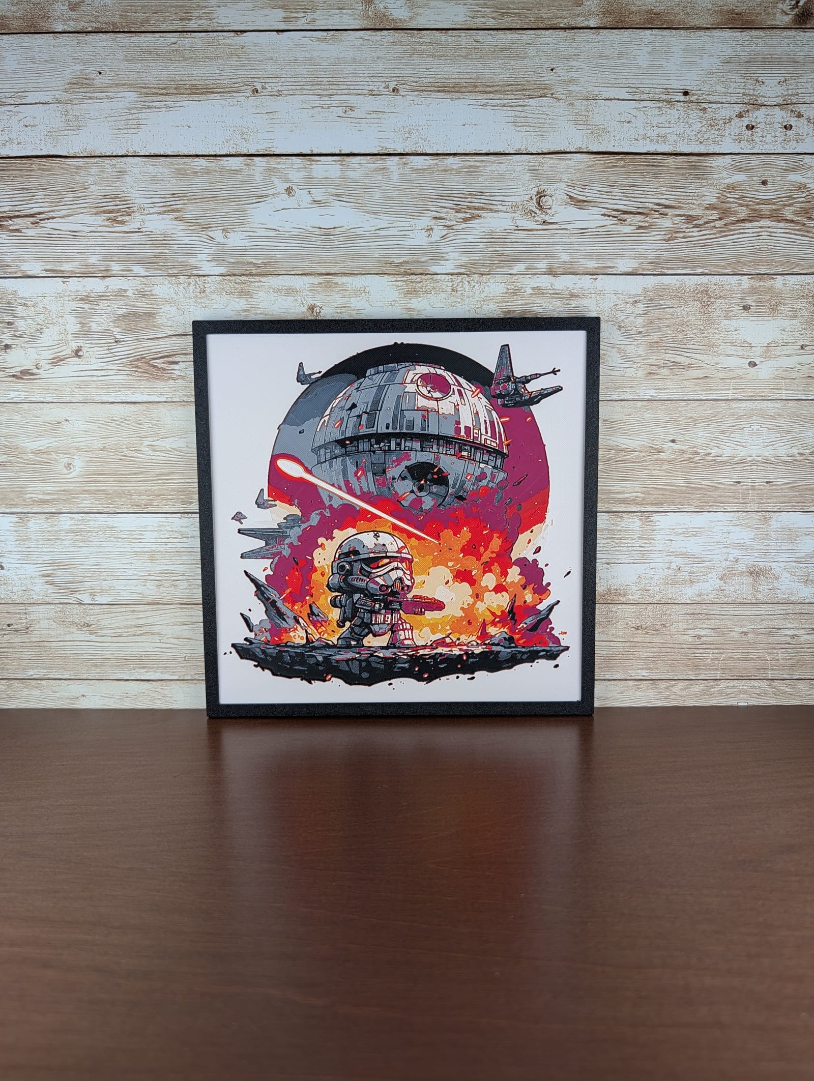 Chibi Stormtrooper Death Star Battle