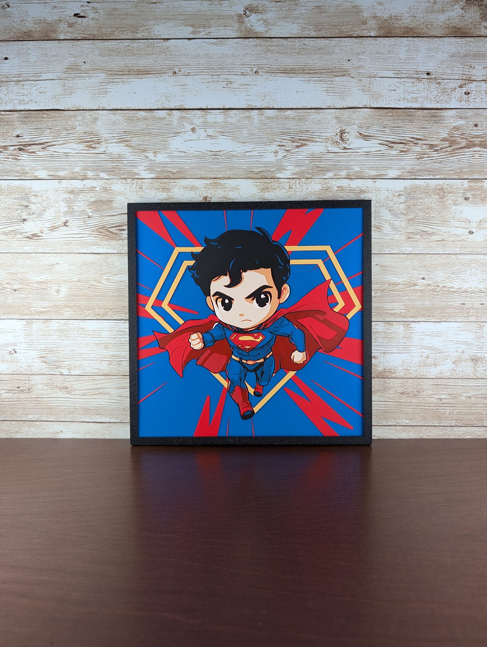 Chibi Superman Flying