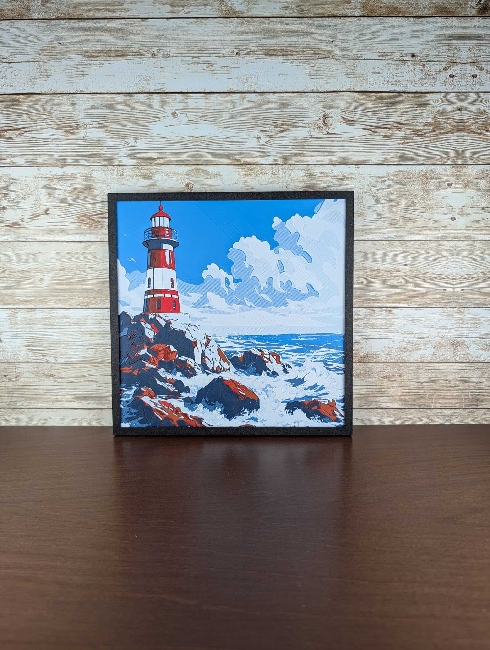 Coastal Lighthouse Seascape