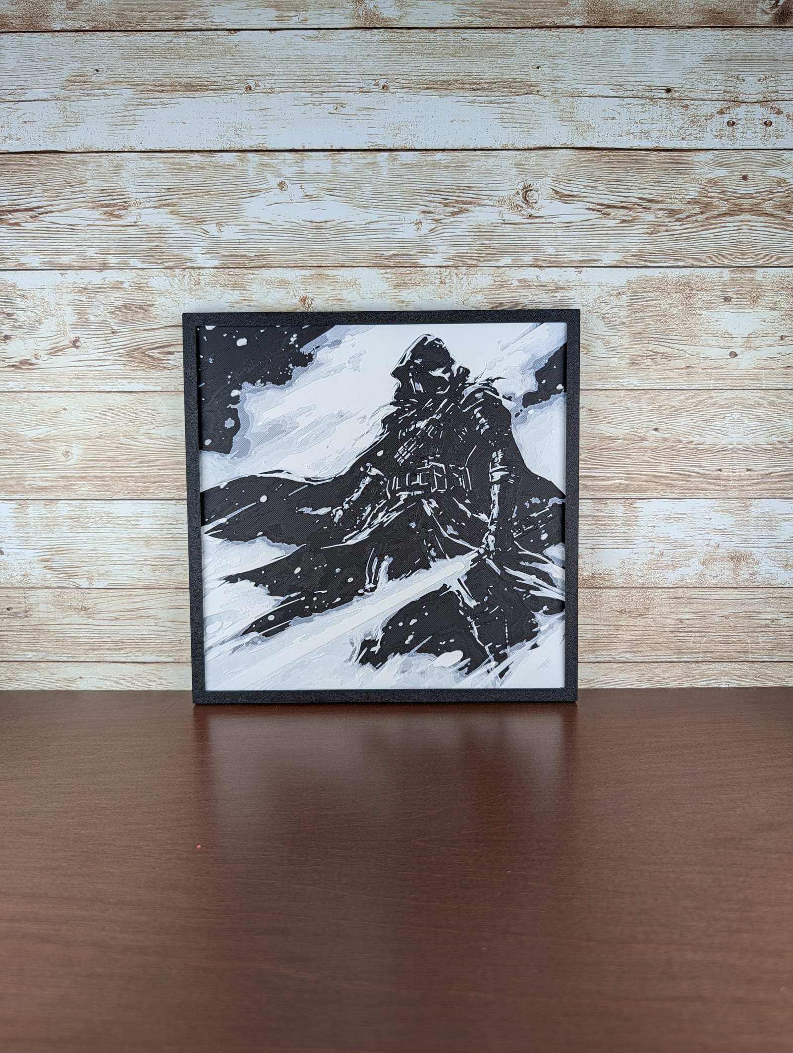 Darth Vader Winter Scene