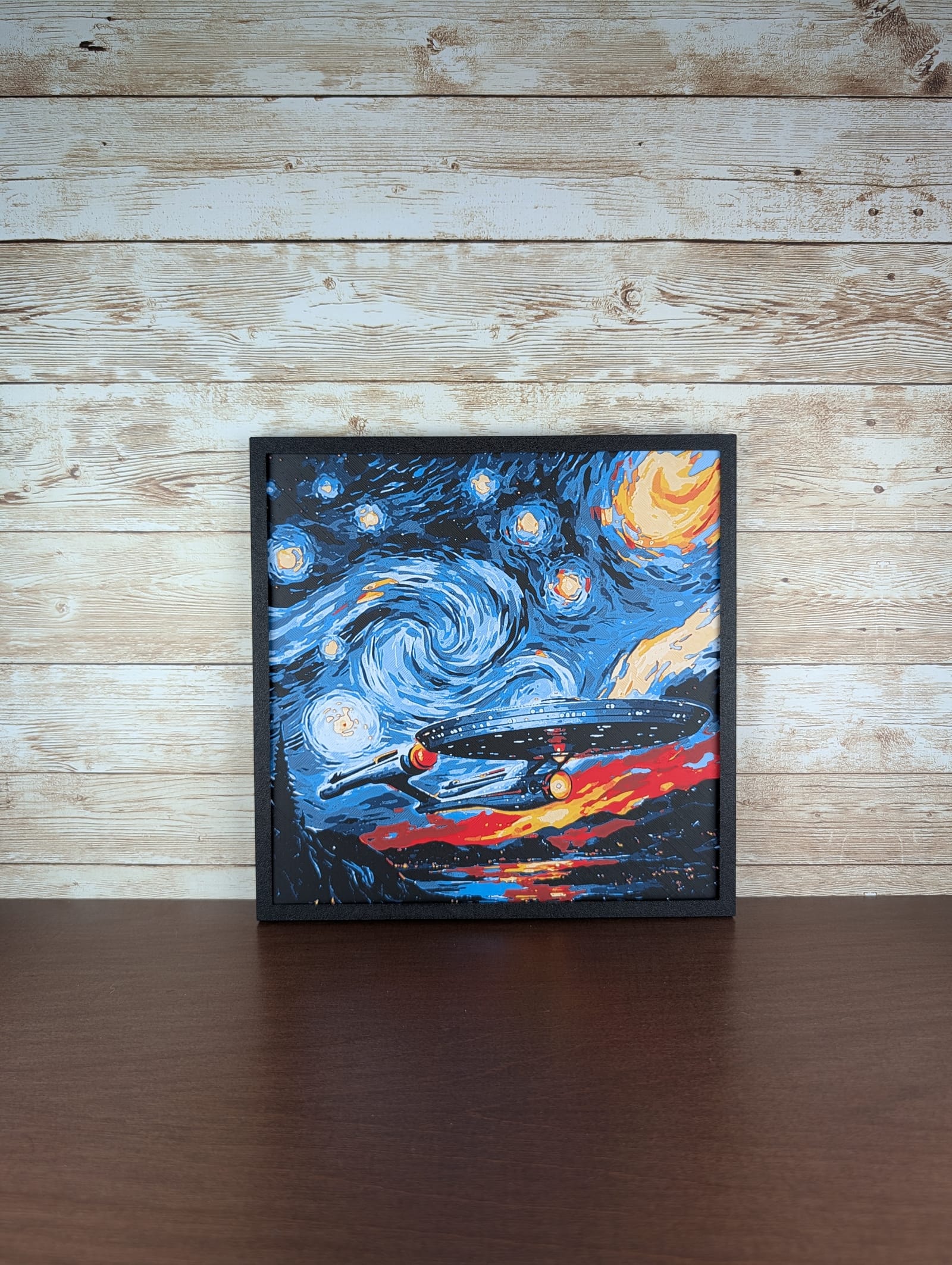 Enterprise Starry Night