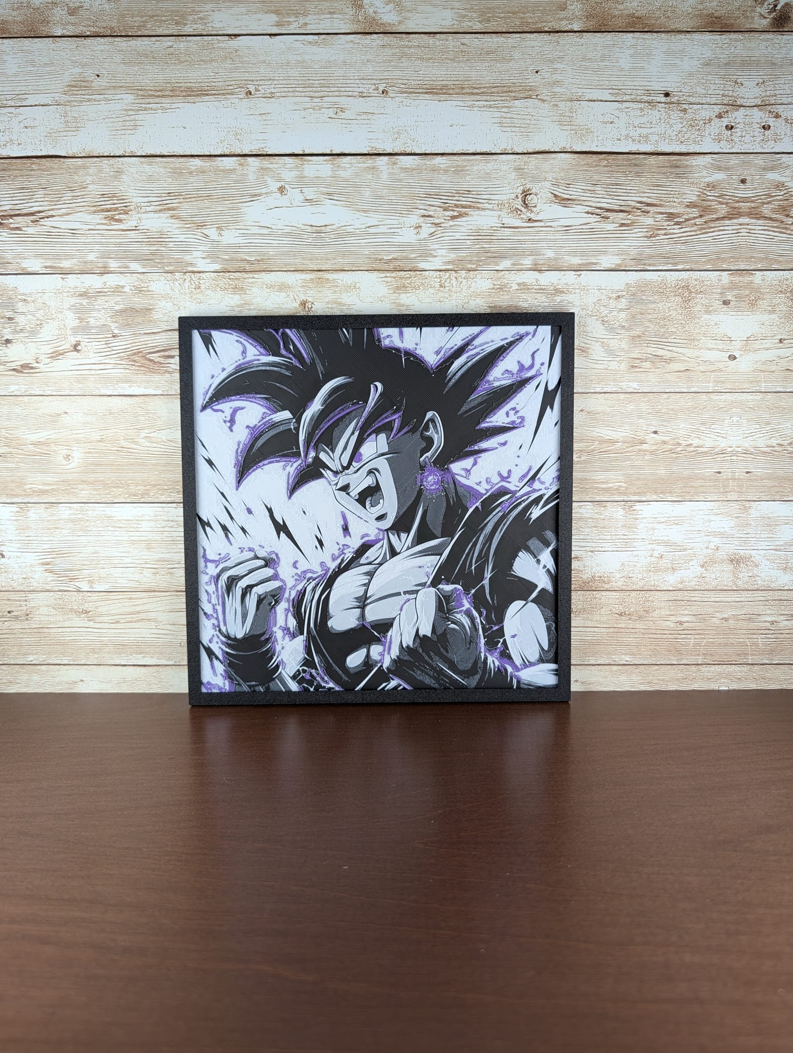 Goku Empowered Purple Aura