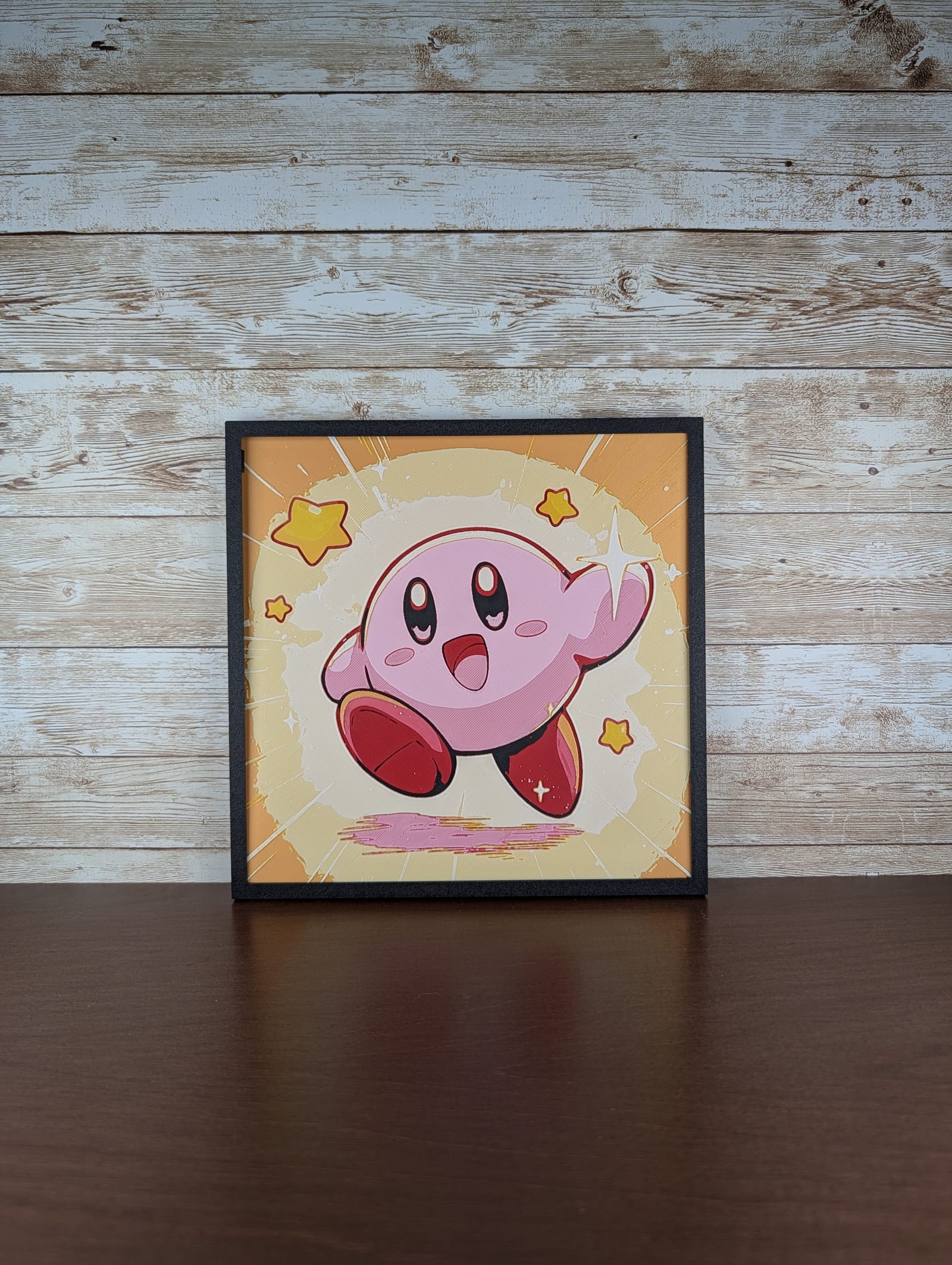 Happy Kirby Star Power