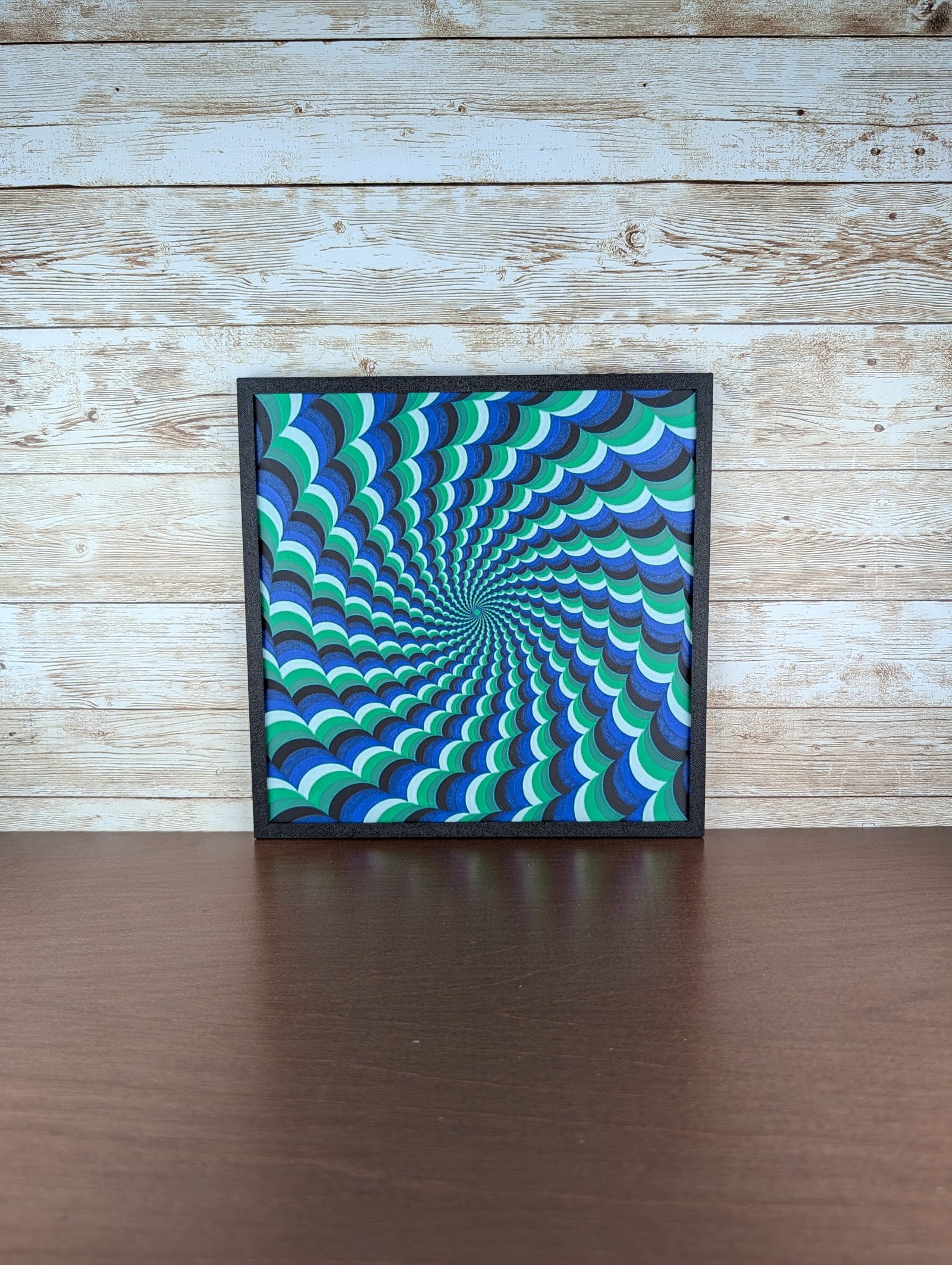 Hypnotic Spiral Optical Illusion