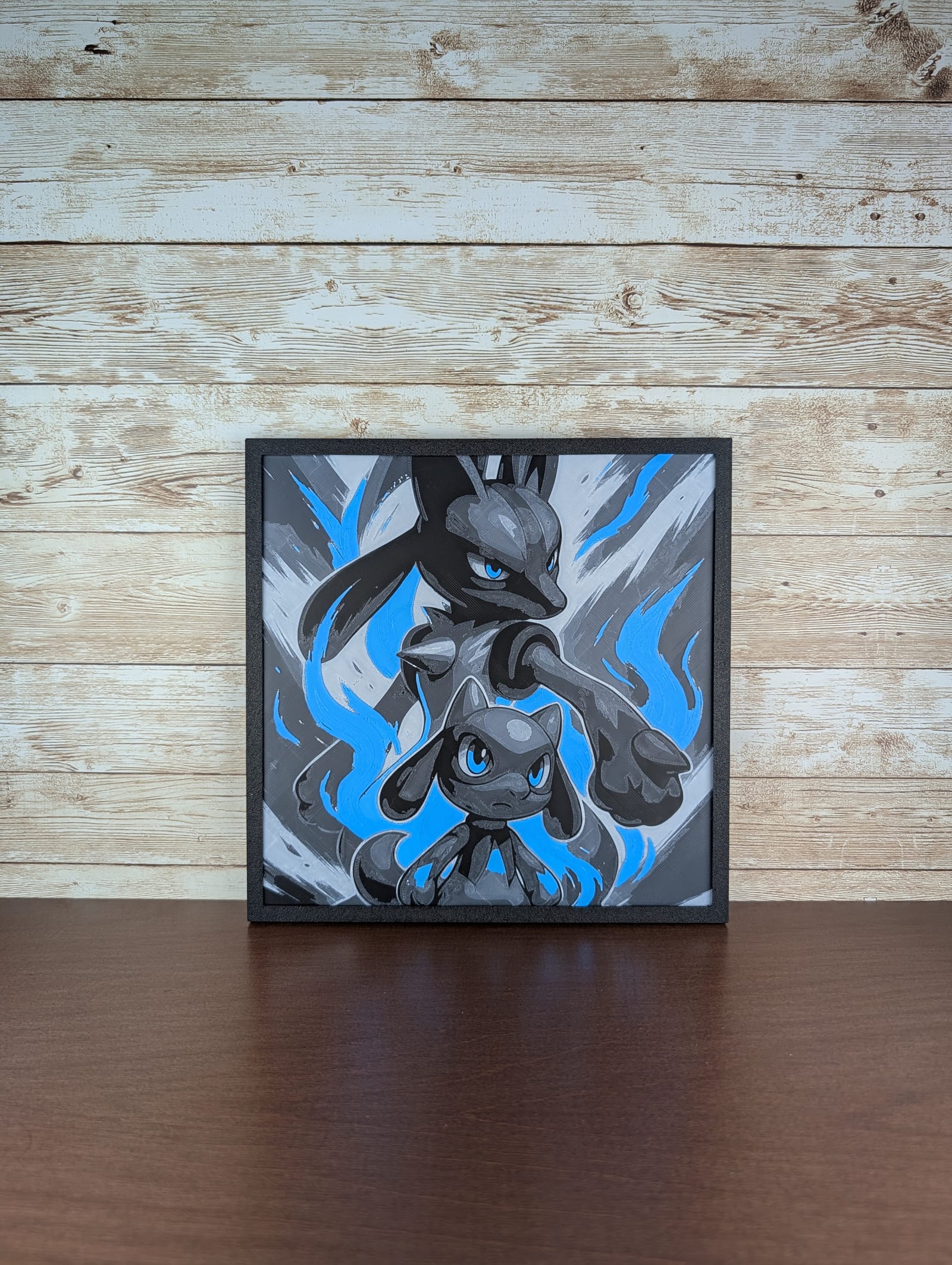 Lucario and Riolu Aura