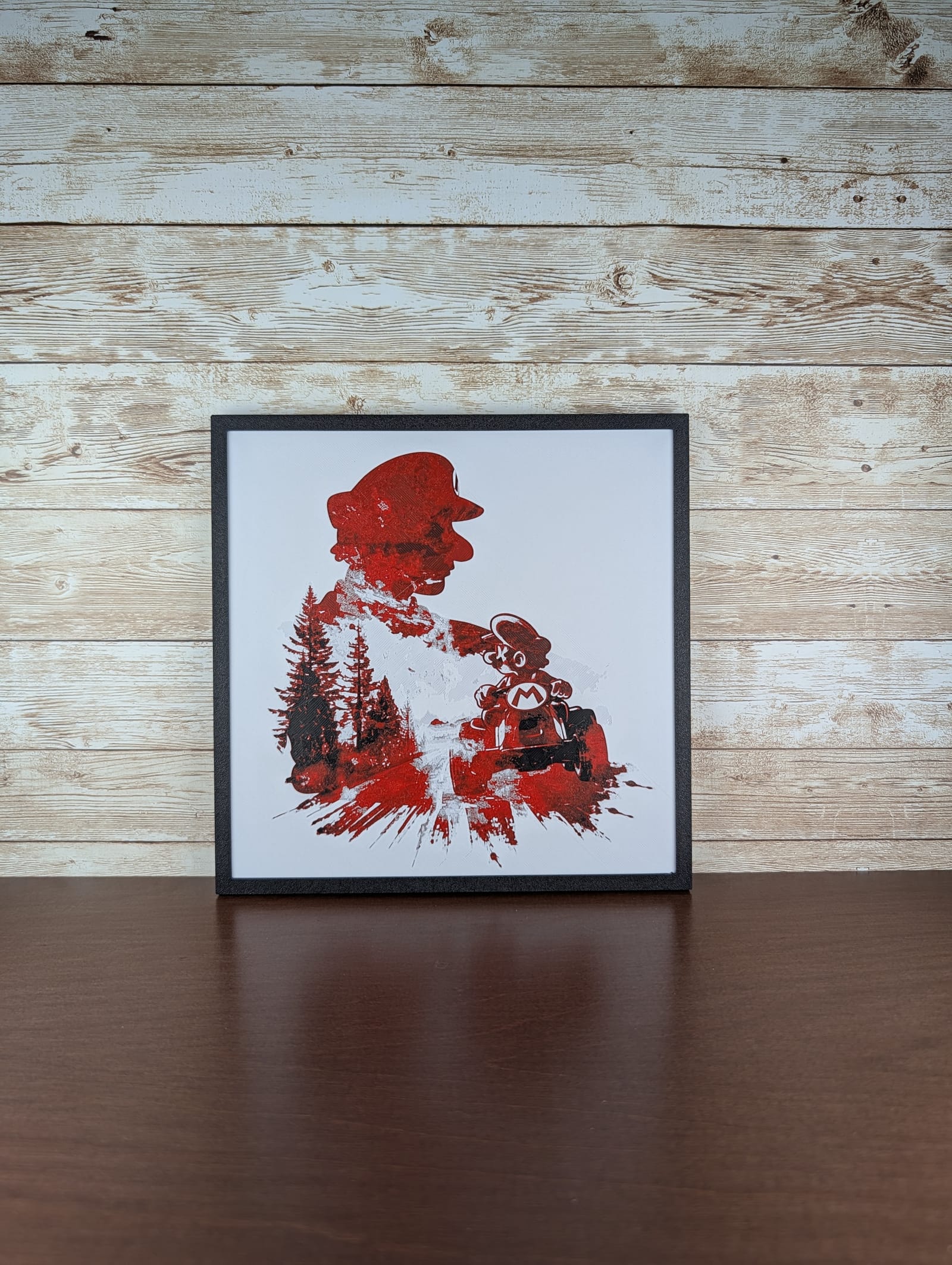 Mario Kart Silhoutte