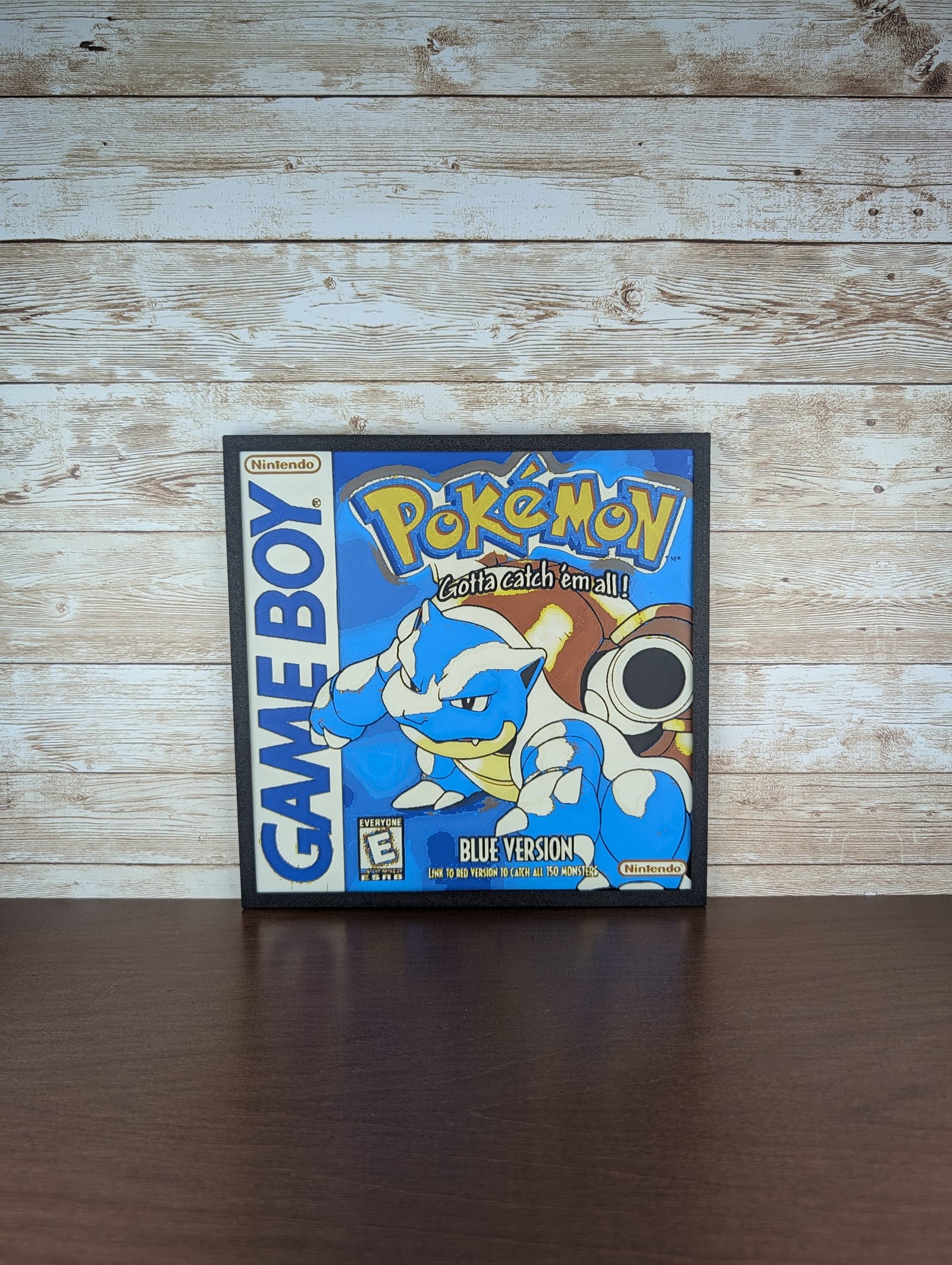 Classic Pokemon Blue Blastoise