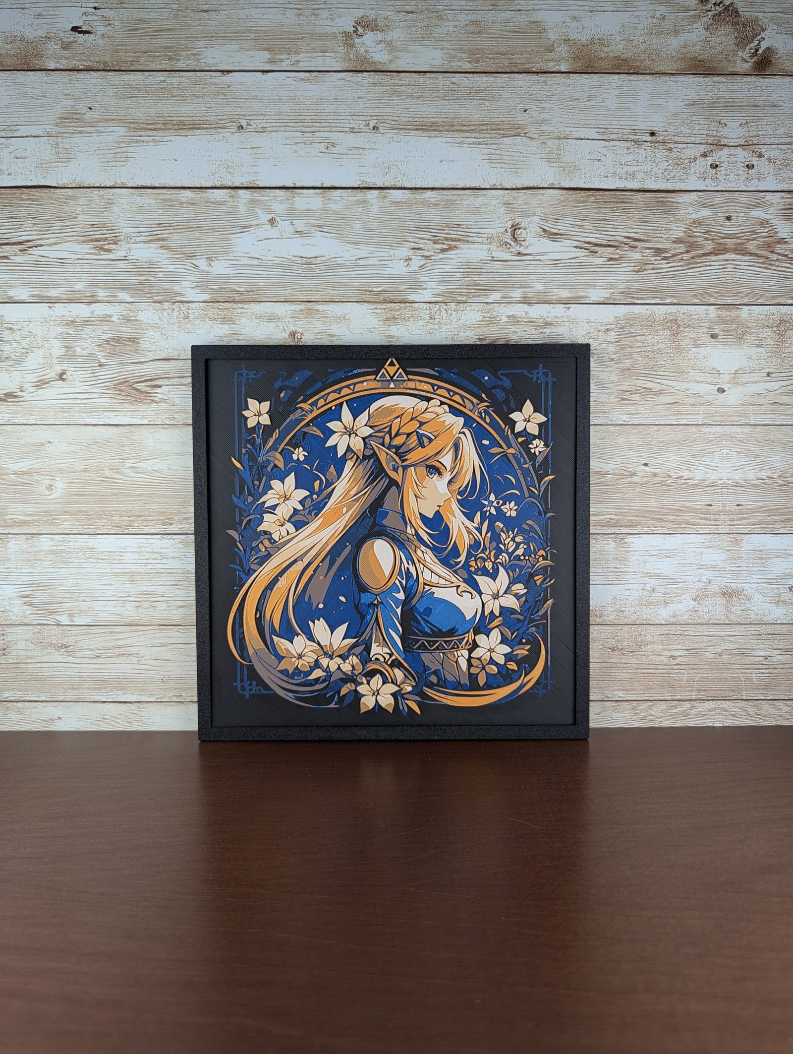 Princess Zelda Floral Portrait