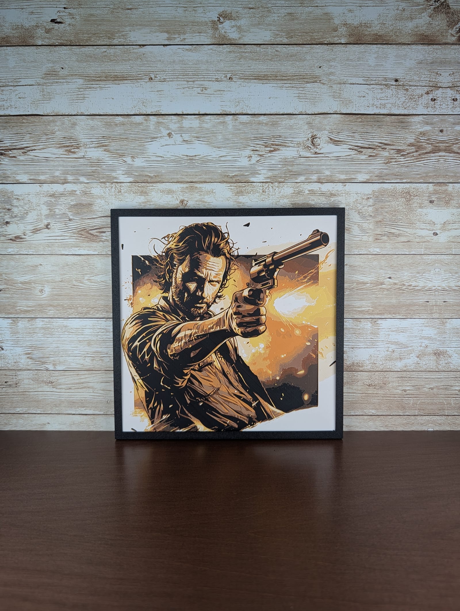 Rick Grimes Revolver Action