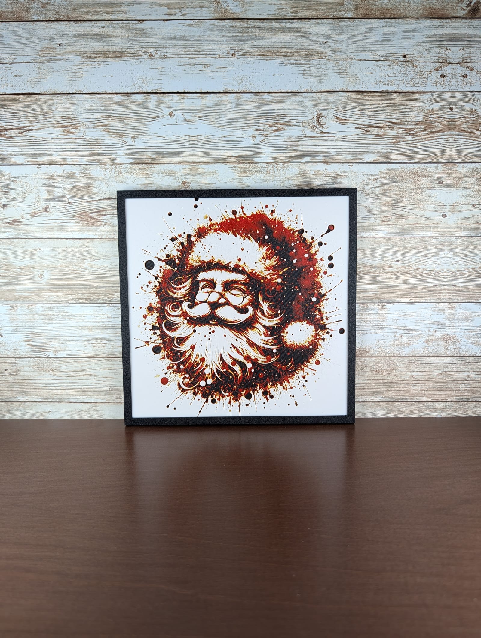 Splatter Santa Claus